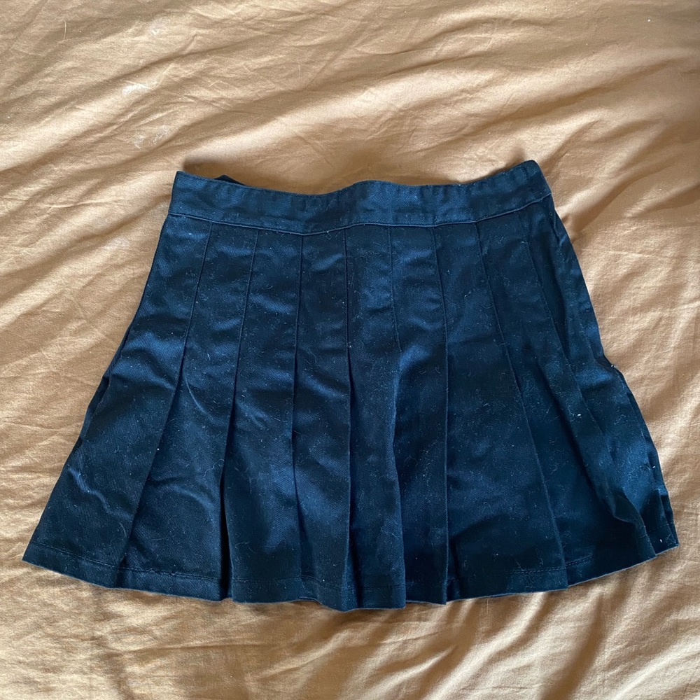 brandy melville black dana skirt